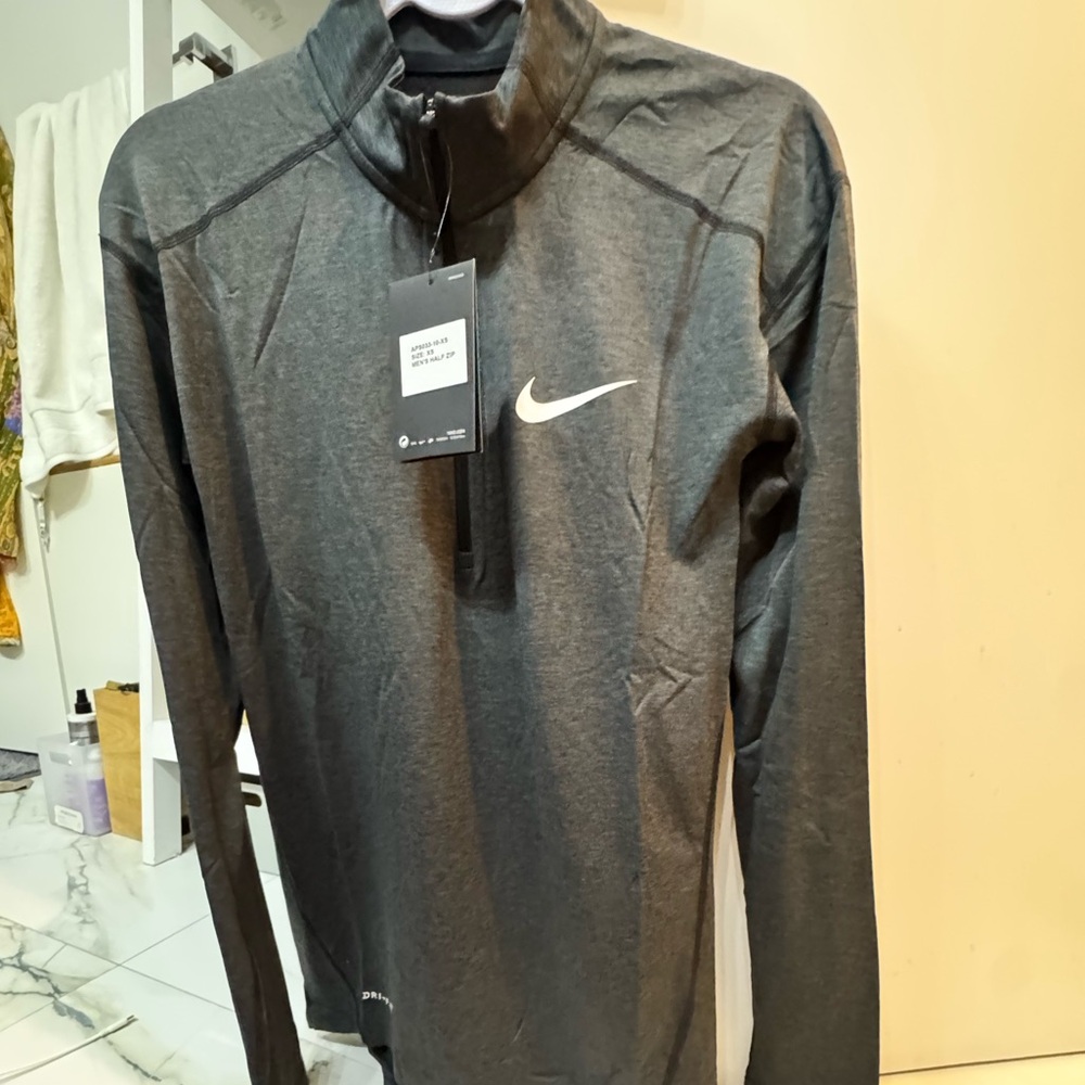 Nike Dri-FIT Dark Gray Top
